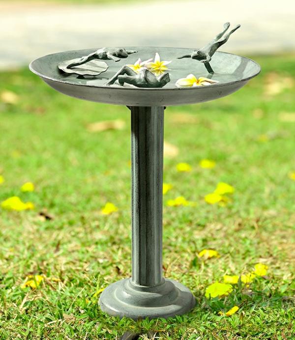 Backyard Birding |  Frog Diver Trio Birdbath/Feeder Backyard Birding Backyard Birding