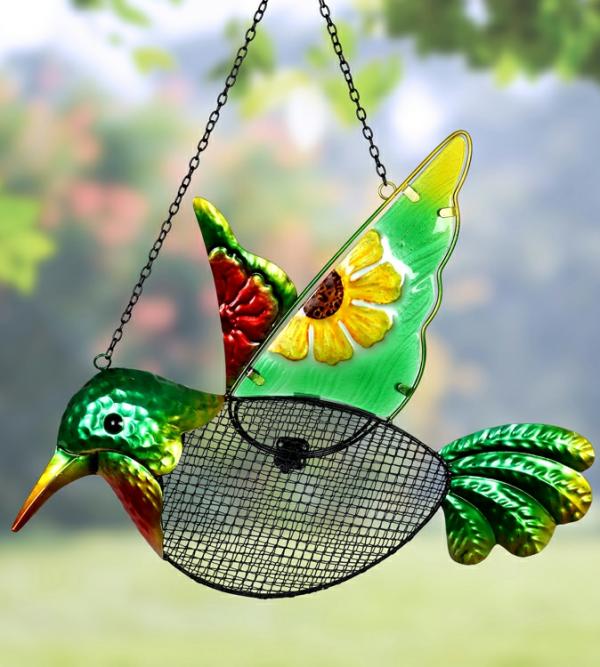 Backyard Birding |  Hummingbird Mesh Wild Bird Seed Feeder Backyard Birding Backyard Birding