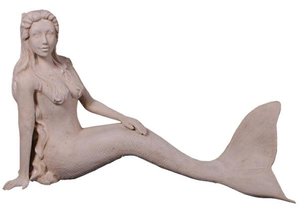 Garden Accents |  30" Sexy "Nerissa" Sea Mermaid – Roman Stone Garden Garden Accents