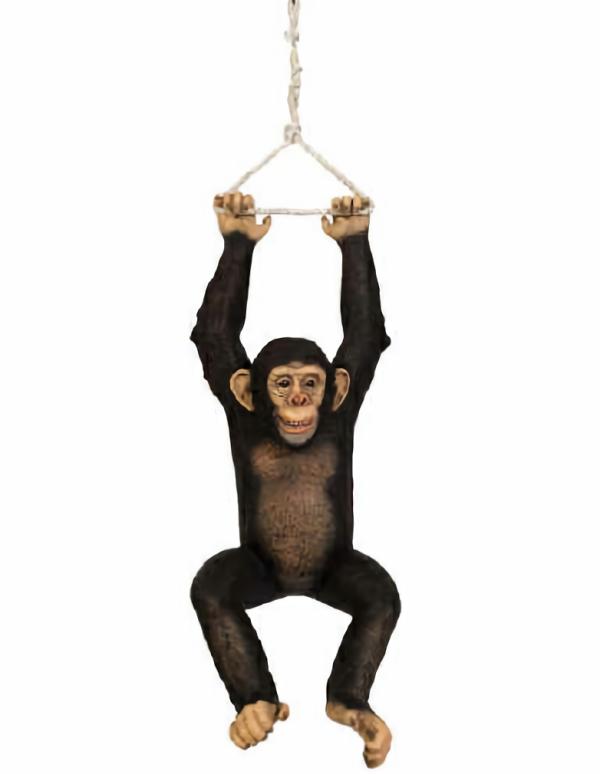 Garden Accents |  39" Hanging Chimpanze Decor Garden Garden Accents