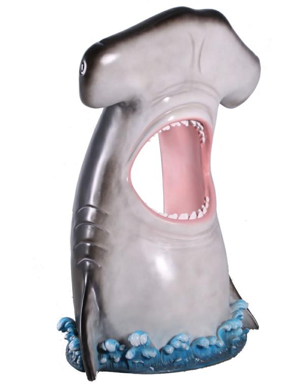 Garden Accents |  66" Hammerhead Shark – Photo Op Prop Statue Garden Garden Accents