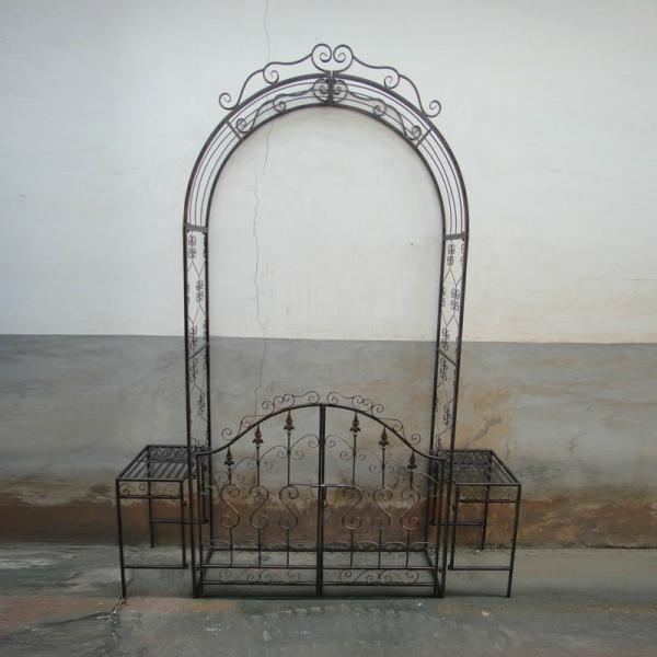 Garden Accents |  96" Tall Genevieve Archway – Antique Bronze Garden Garden Accents