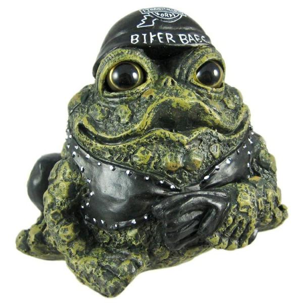 Garden Accents |  Biker Babe Toad – Green Garden Garden Accents