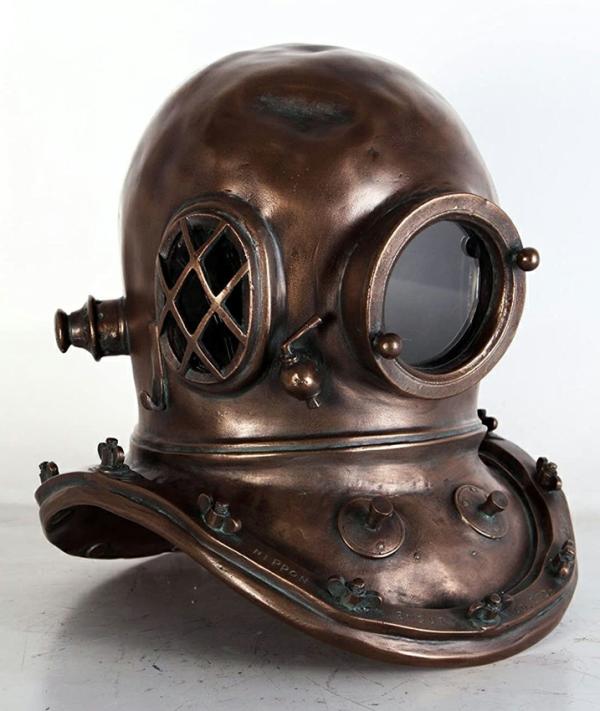 Garden Accents |  Diving Helmet Statue – Bronze Finish Garden Garden Accents