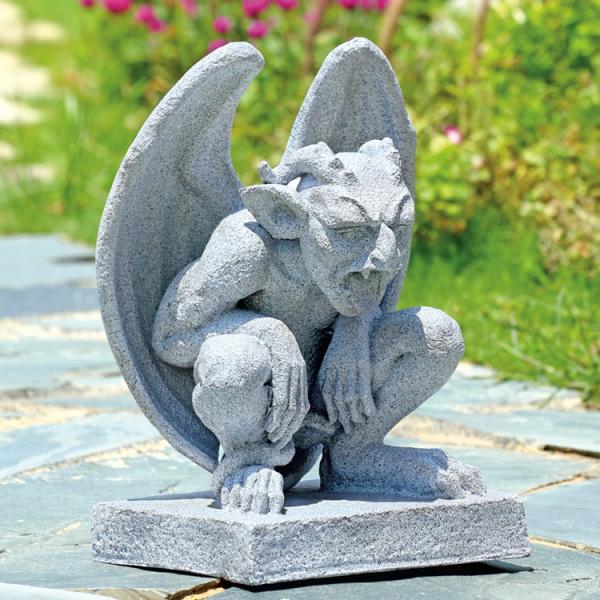 Garden Accents |  Frightful Gargoyle Sculpture Garden Garden Accents