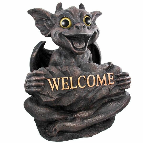 Garden Accents |  Gargoyle Gargiggle – Small Natasha Garden Garden Accents