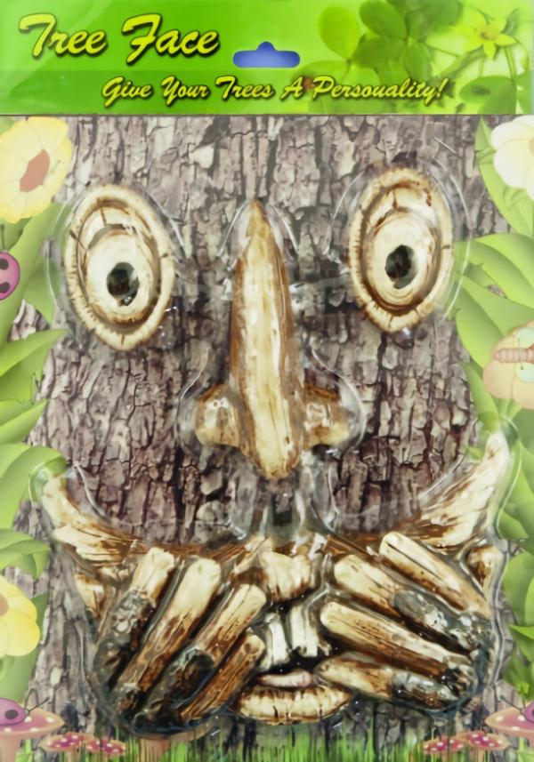 Garden Accents |  Laughing / Scared Tree Face Garden Garden Accents