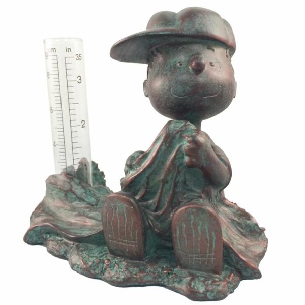 Garden Accents |  Linus Rain Gauge – Patina Bronze Garden Garden Accents