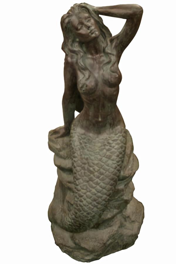 Garden Accents |  Sexy Mermaid Statue Garden Garden Accents