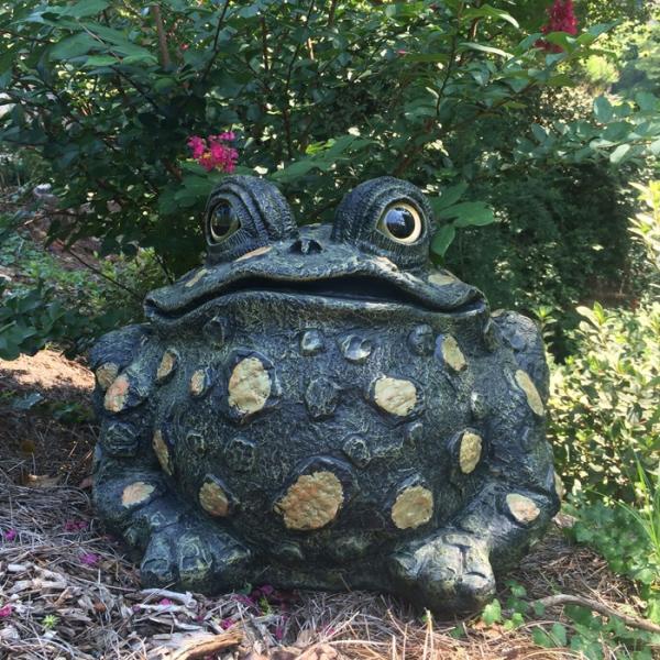 Garden Accents |  Super Duper Toad Statuary – Dark Natural Garden Garden Accents