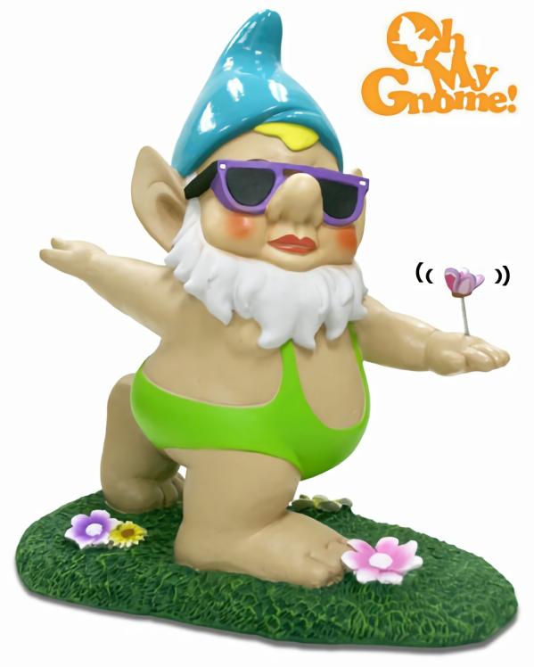 Garden Gnomes |  Butterfly Mankini Gnome – Omg! Garden Garden Gnomes