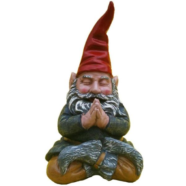 Garden Gnomes |  Meditating Gnome – Zen Mordecai Garden Garden Gnomes