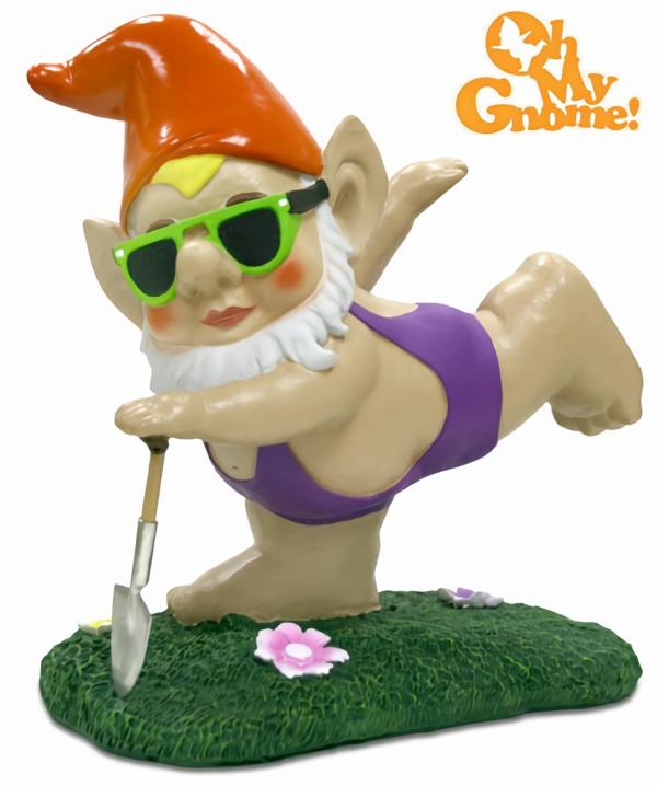 Garden Gnomes |  Purple Mankini Gnome – Omg! Garden Garden Gnomes