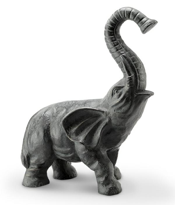 Garden Statues |  Cast Iron Elephant Decor Garden Garden Statues