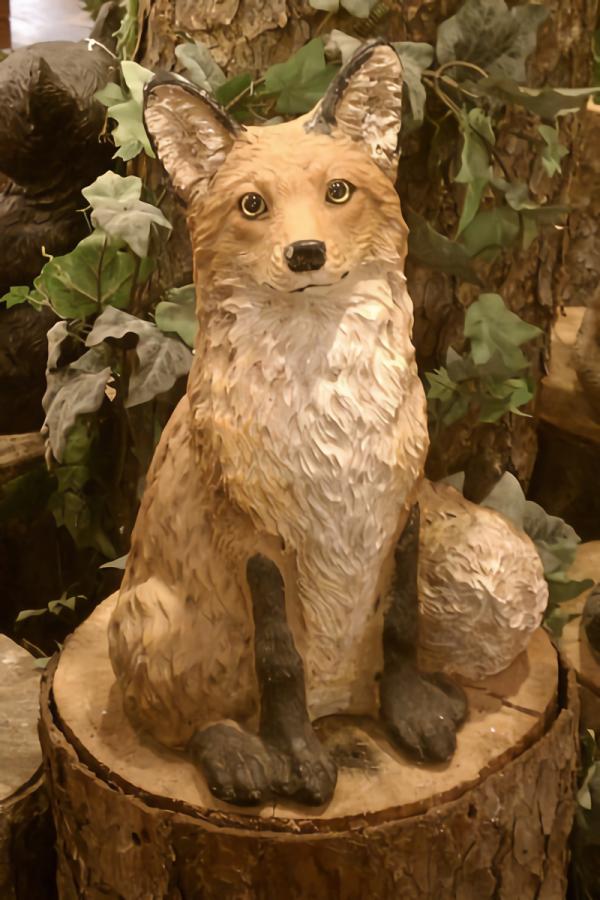 Garden Statues |  Fox Sculpture Garden Statue Garden Garden Statues