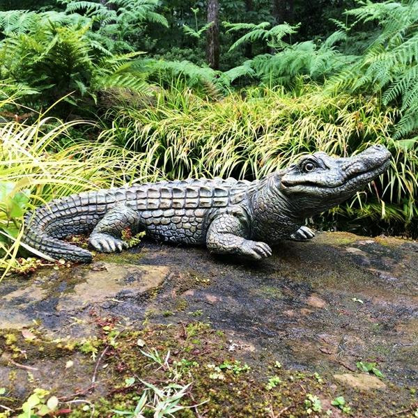 Garden Statues |  Garden Alligator Statue Garden Garden Statues