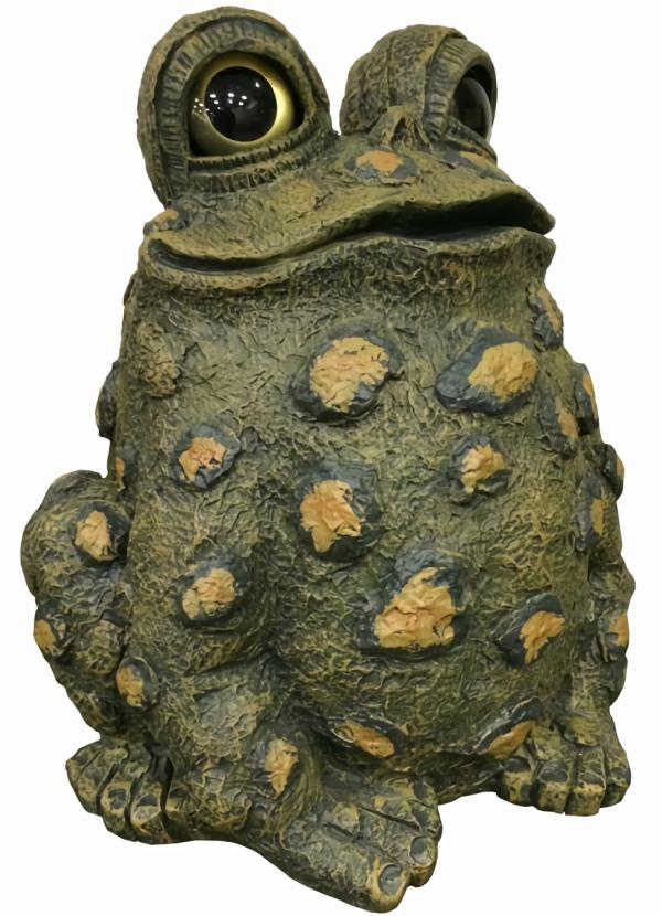 Garden Statues |  Jumbo Tall Toad – Dark Natural Garden Garden Statues