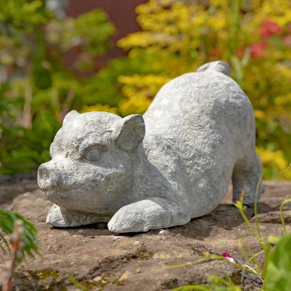 Garden Statues |  Magnesium Piglet Statue Garden Garden Statues