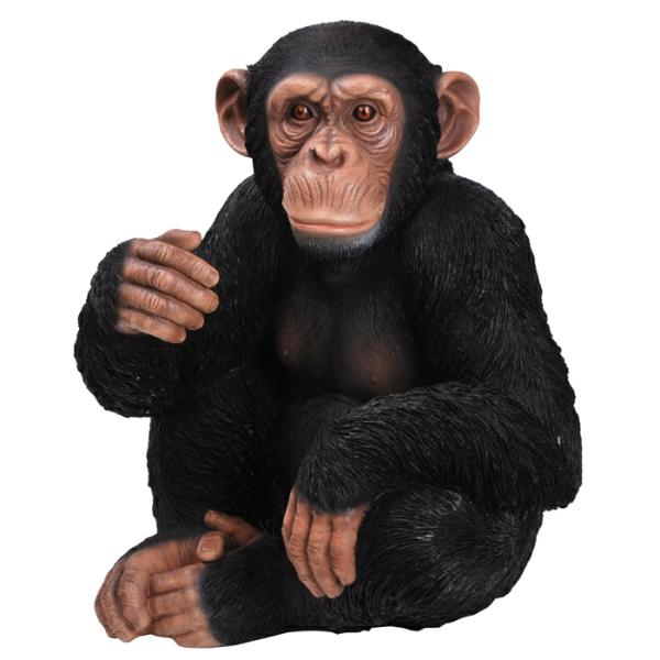 Garden Statues |  Monkey Sitting Statue "Ultra-Realistic" Garden Garden Statues