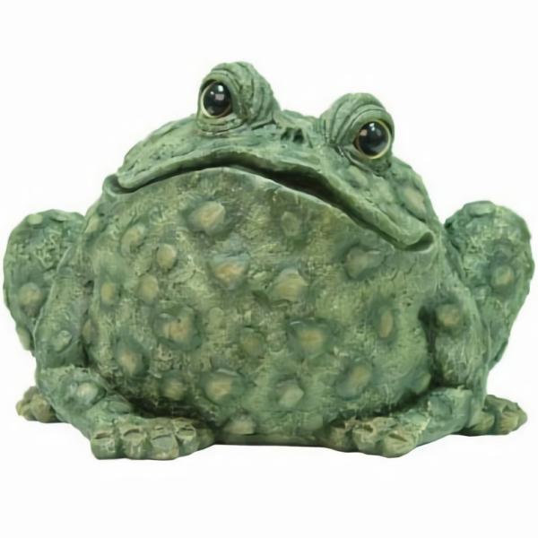 Garden Statues |  Super Jumbo Toad Statue – Dark Natural Garden Garden Statues