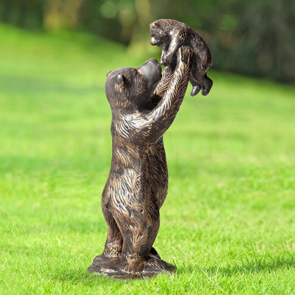 Garden Statues |  Unbearably Cute Bears Statue Garden Garden Statues