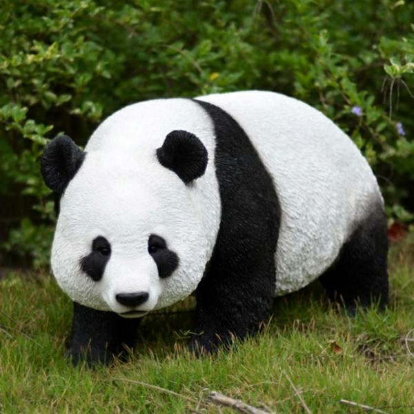 Garden Statues |  Walking Panda Xl "Ultra-Realistic" Garden Garden Statues