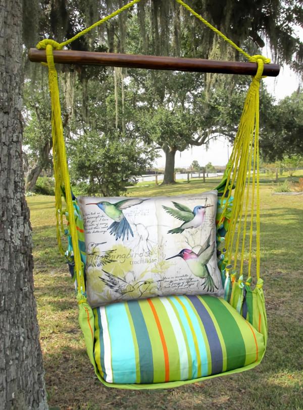 Hammock Chairs |  Citrus Hummingbird Study Hammock Chair Swing Set Garden Hammock Chairs