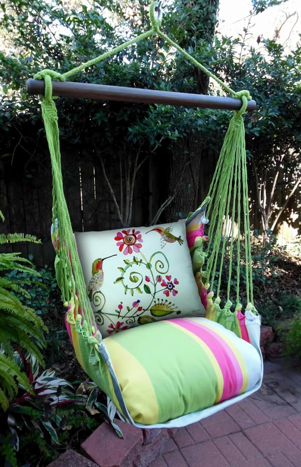 Hammock Chairs |  Fresh Lime Hummingbird Hammock Chair Swing Set Garden Hammock Chairs