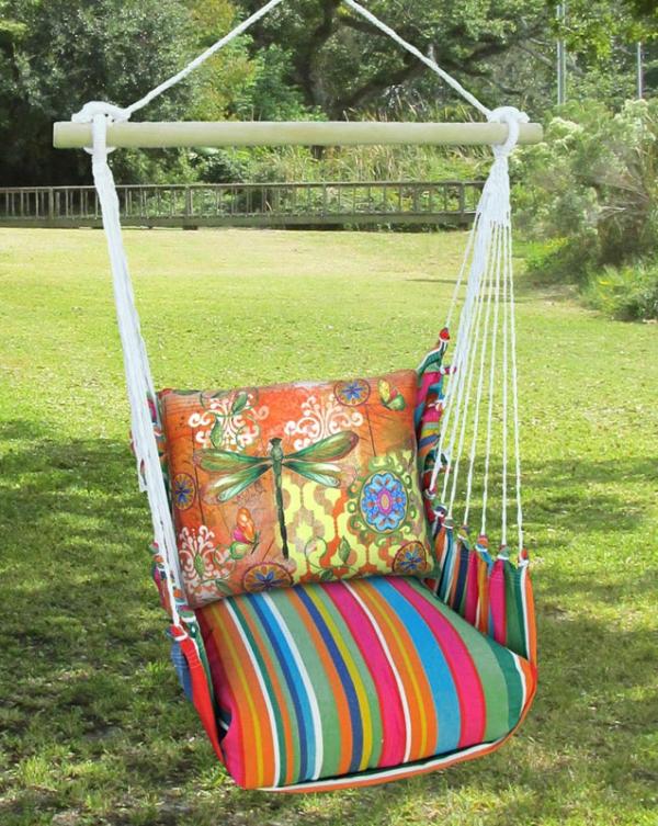 Hammock Chairs |  Le Jardin Dragonfly Flight Hammock Chair Swing Set Garden Hammock Chairs