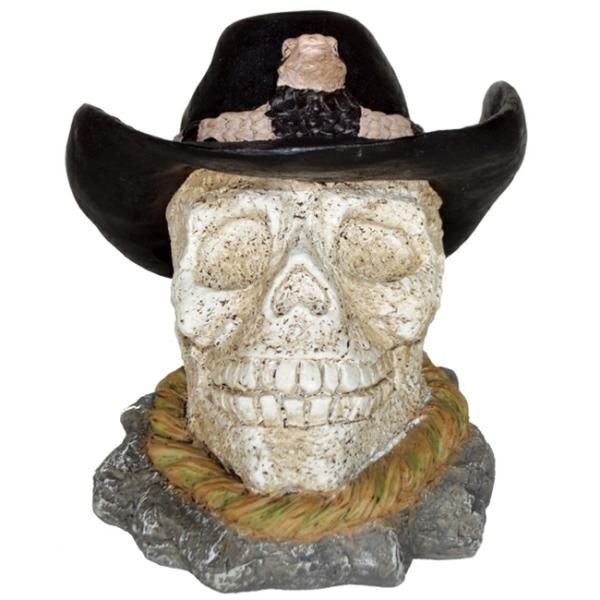 Holiday Decor |  Cowboy Skull Garden Decoration Garden Holiday Decor