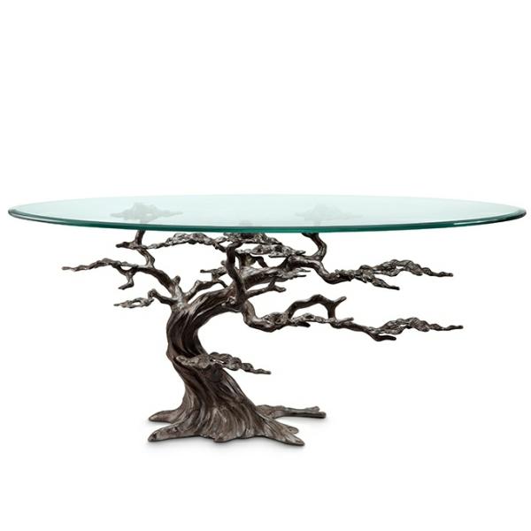 Holiday Decor |  Cypress Tree Coffee Table Garden Holiday Decor