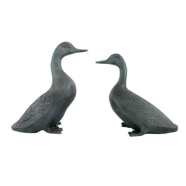 Metal Birds |  Lucky Duckies Garden Pair Garden Garden Statues