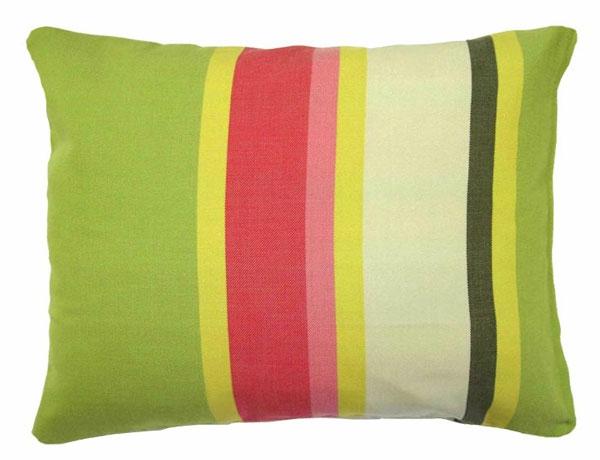 Outdoor Pillows |  Fresh Lime Stripe Outdoor Pillow Garden Outdoor Pillows