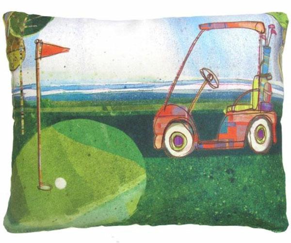 Outdoor Pillows |  Golf Cart Outdoor Pillow Garden Outdoor Pillows