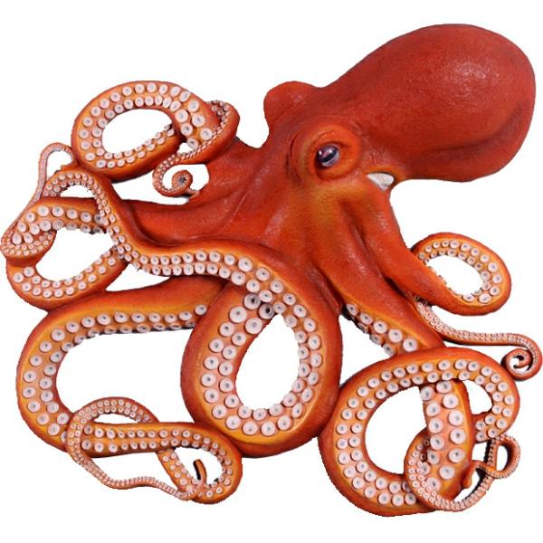 Outdoor Wall Art |  32" Insanely Amazing Octopus Wall Decor Garden Outdoor Wall Art