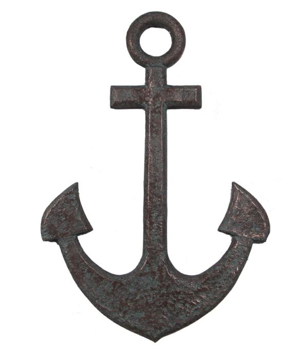 Outdoor Wall Art |  Anchor Wall Decor – Verde Bronze Finish Garden Outdoor Wall Art