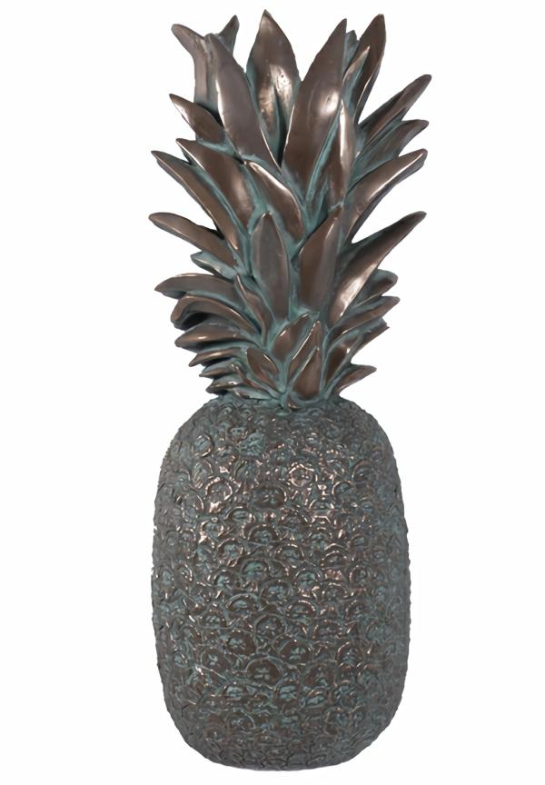 Outdoor Wall Art |  Hospitality Pineapple Wall Decor – Verde Bronze Garden Outdoor Wall Art