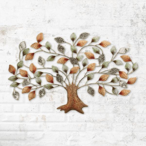 Outdoor Wall Art |  Mosaic Tree Of Life Wall Decor Garden Outdoor Wall Art