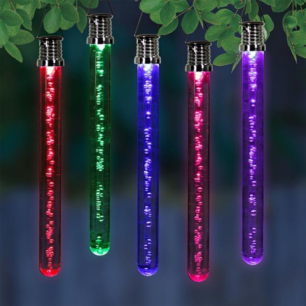 Solar Lighting |  Solar Color Changing Led Bubble Sticks (Set Of 4) Garden Solar Lighting