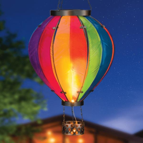 Solar Lighting |  Solar Hot Air Balloon Lantern – Large Garden Solar Lighting