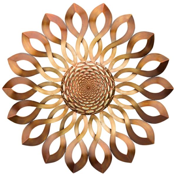 Sun Face Decor |  30" Infinity Sun Wall Decor Garden Sun Face Decor