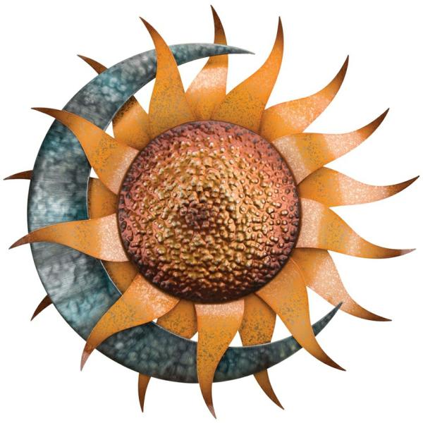 Sun Face Decor |  Sun & Moon Wall Decor Garden Sun Face Decor