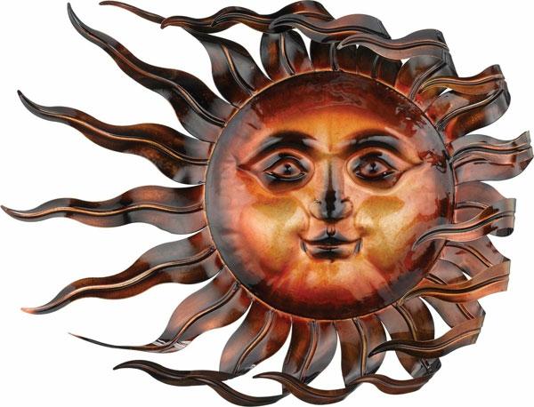 Sun Face Decor |  Wind & Sun Wall Decor / Statuary Garden Sun Face Decor