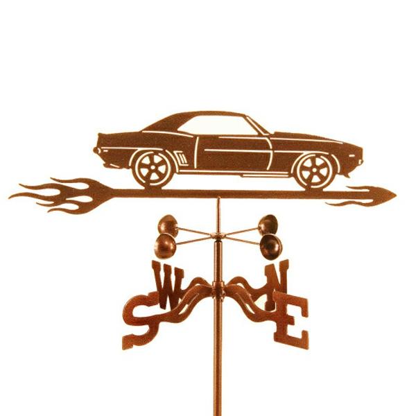 Weathervanes |  1969 Camaro Weathervane Garden Weathervanes