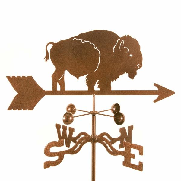 Weathervanes |  American Bison Weathervane Garden Weathervanes