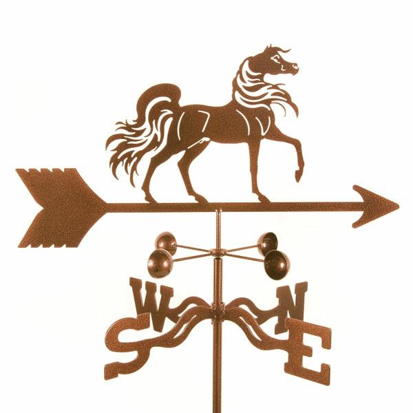 Weathervanes |  Arabian Horse Weathervane Garden Weathervanes