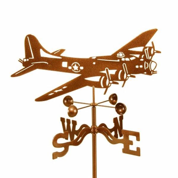 Weathervanes |  B-17 Bomber Weathervane Garden Weathervanes