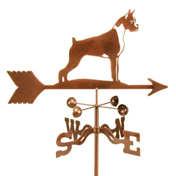 Weathervanes |  Boxer Dog Weathervane Garden Weathervanes