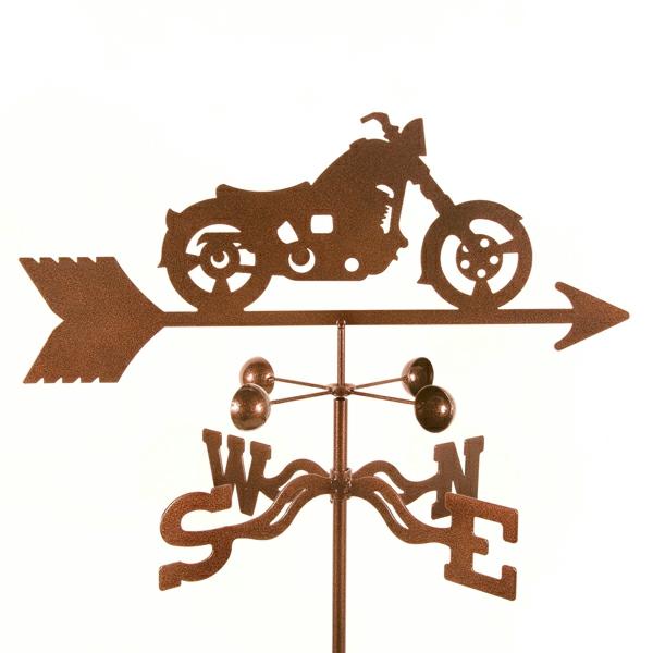 Weathervanes |  Classic Motorcycle Weathervane Garden Weathervanes