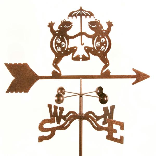 Weathervanes |  Dancing Frogs Weathervane Garden Weathervanes